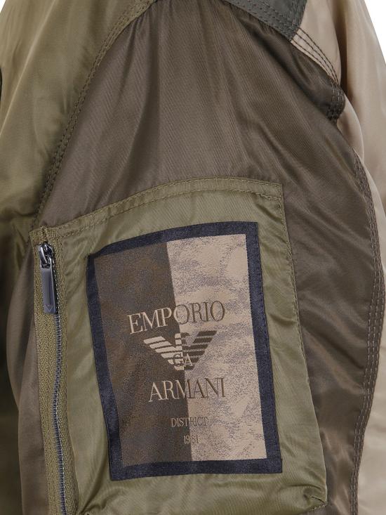 26FW 엠포리오 아르마니 봄버 자켓 EM006749AF29161 M7291 Green - EMPORIO ARMANI
