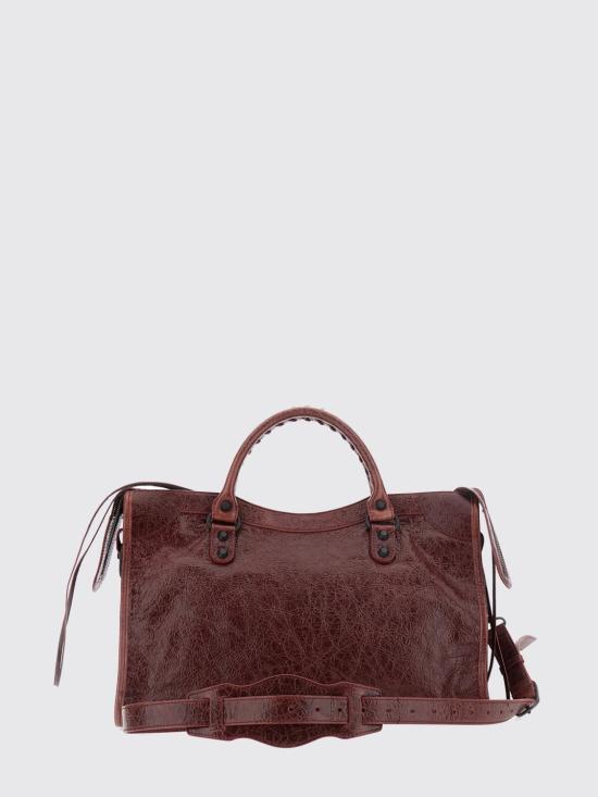 26FW 발렌시아가 르 시티 백 8657602ACFH 6154 Burgundy - BALENCIAGA