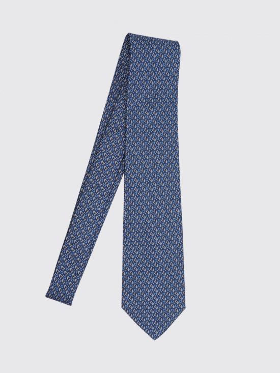 26FW 살바토레 페라가모 넥타이 350979 773948 NAVY Blue