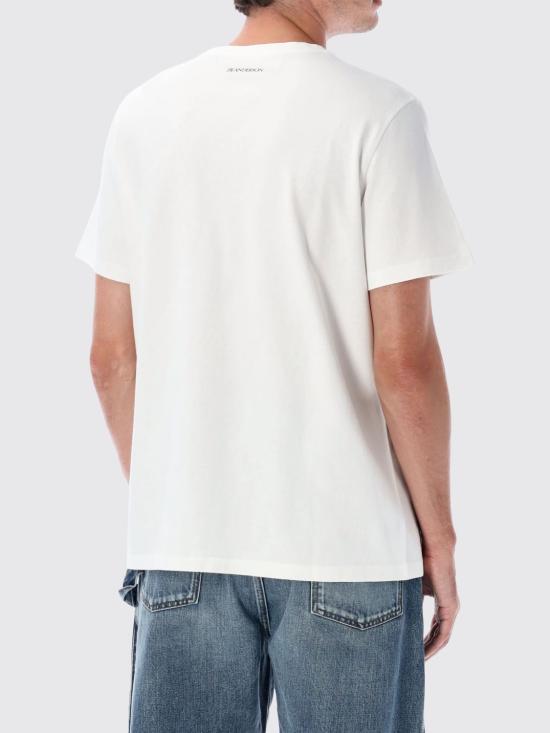 26FW JW앤더슨 반팔 티셔츠 JT0337PG1936 024 Green - JW ANDERSON