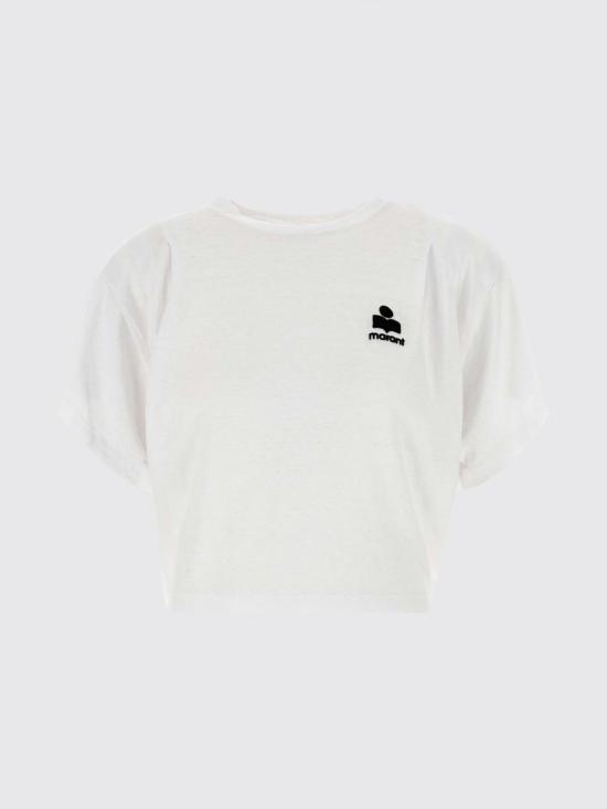 26FW 이자벨마랑에뚜왈 키안제 티셔츠 TS0313FAA1N09E 20WH White - ISABEL MARANT ETOILE