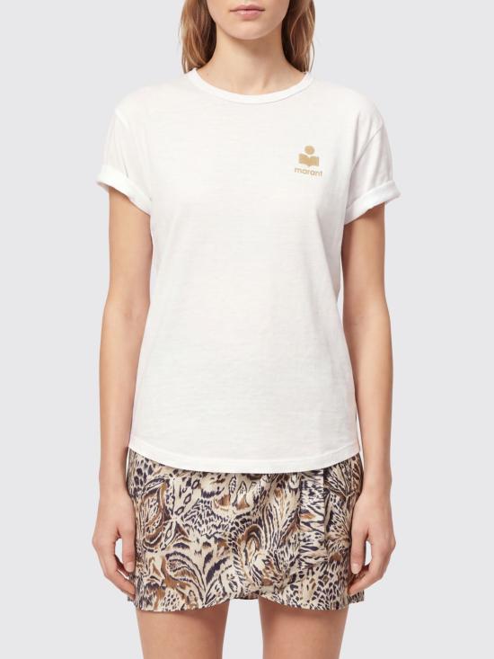 26FW 이자벨마랑에뚜왈 반팔 티셔츠 TS0315FBA1N10E WHLG White