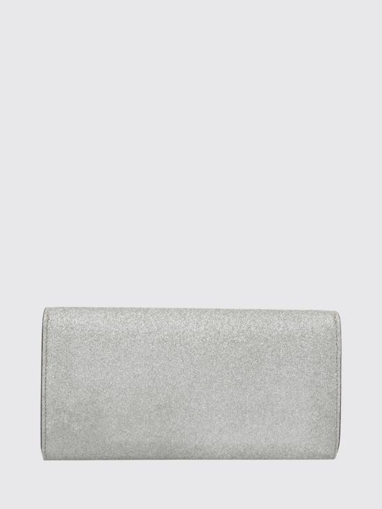 26FW 지미추 클러치/파우치 EMMIEDGZ PLATINUM ICE Silver - JIMMY CHOO