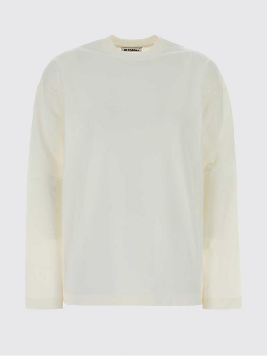 26FW 질샌더 반팔 티셔츠 J02GC0174J20347 102 White - JIL SANDER