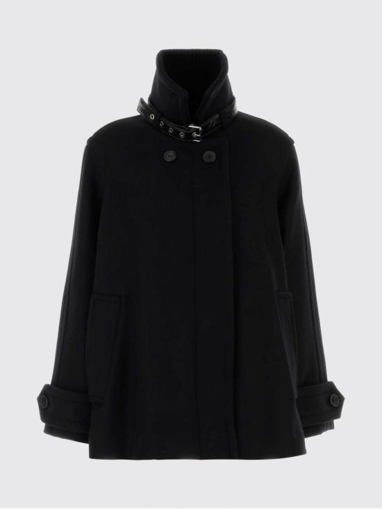 26FW 랑방 코트 RWCO00224724 10 Black - LANVIN