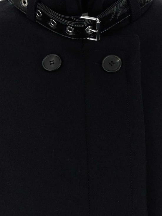 26FW 랑방 코트 RWCO00224724 10 Black - LANVIN