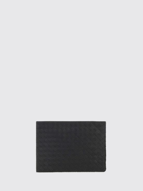 26FW 보테가베네타 인트레치아토 하프 지퍼 파우치 607479VCPQ5 2342 Grey - BOTTEGA VENETA