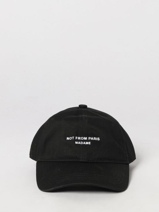26FW 드롤드무슈 볼캡 LCP207CO138 BL Black - DROLE DE MONSIEUR