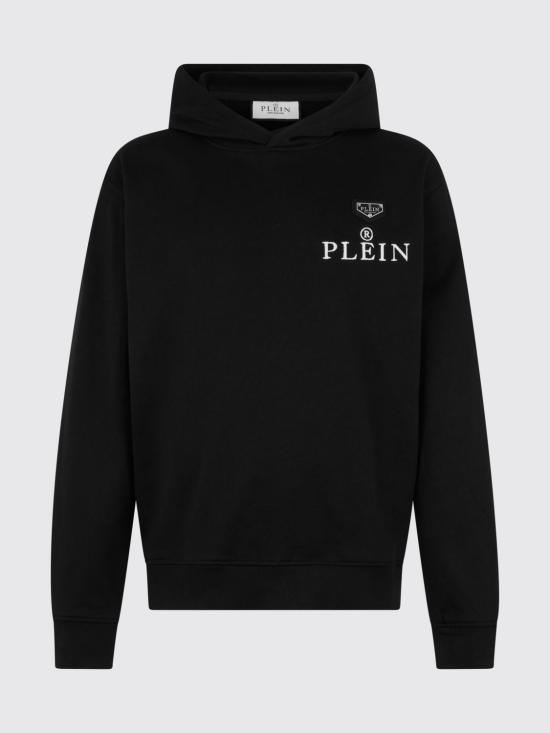 26SS 필립 플레인 후드 티셔츠 UAFCMJB4090PTE180N 02 Black - PHILIPP PLEIN