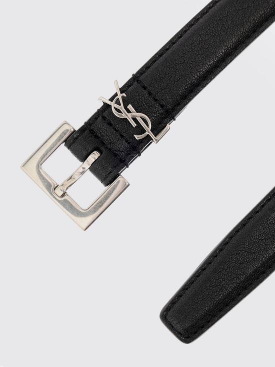 26FW 생로랑 벨트 612616BRM0E 1000 Black - SAINT LAURENT