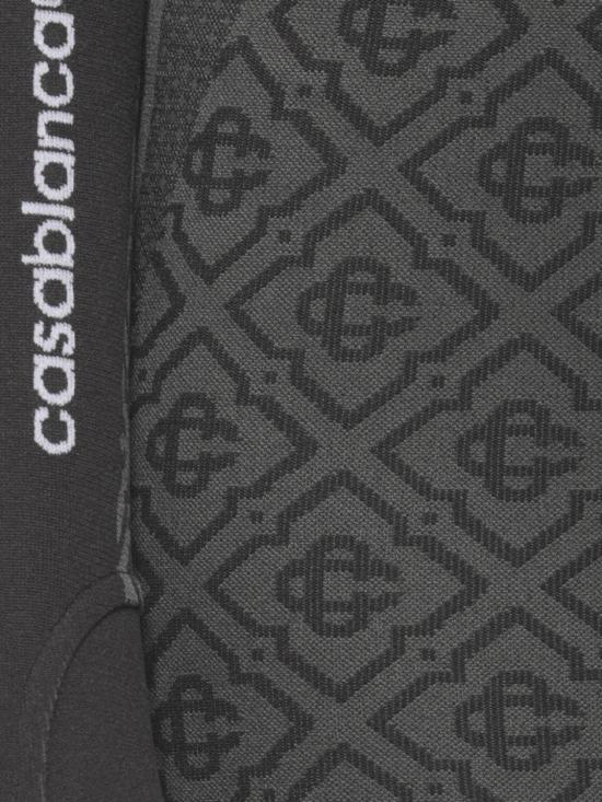 26FW 카사블랑카 탑 WPF26ACT068 01 Black - CASABLANCA