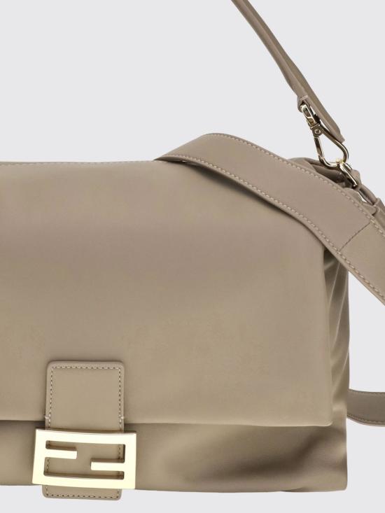 26FW 펜디 바게트 소프트 라지 백 8BR857B1ZK F0QD3 Dove Grey - FENDI