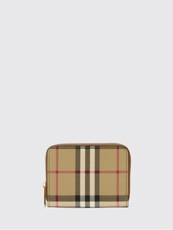 26FW 버버리 스몰 빈티지 체크 월렛 아카이브 8094439 Brown