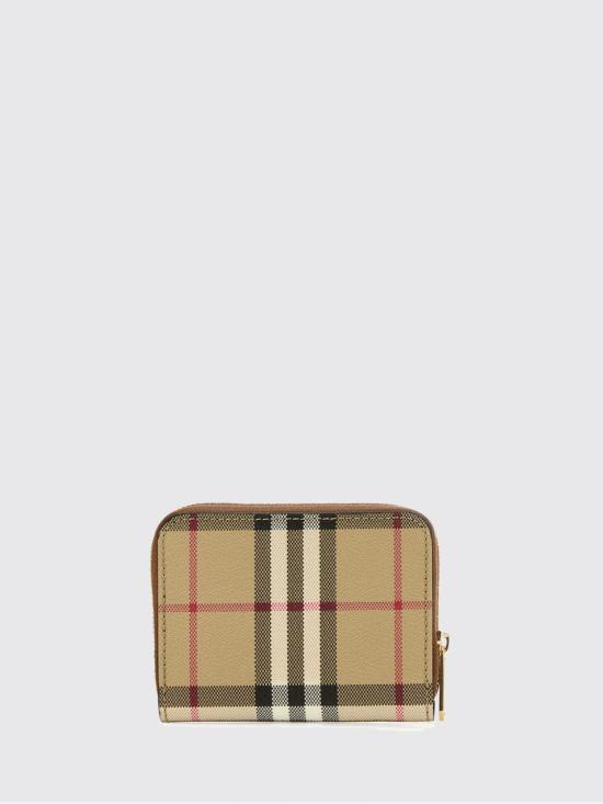 26FW 버버리 스몰 빈티지 체크 월렛 아카이브 8094439 Brown - BURBERRY