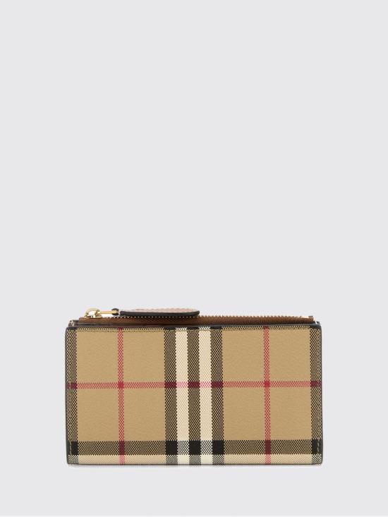 26FW 버버리 미디엄 체크 바이폴드 지갑 8109808 Brown