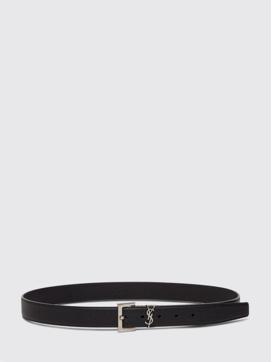 26FW 생로랑 모노그램 벨트 634440DTI0E 1000 Black