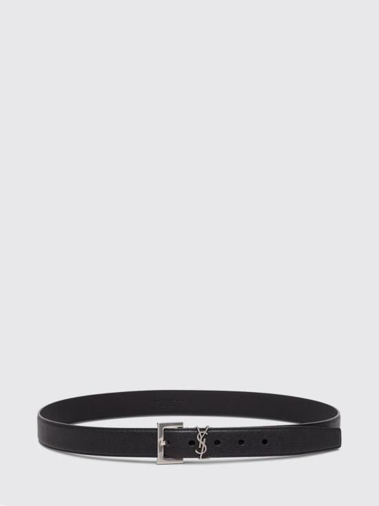 26FW 생로랑 모노그램 벨트 634440BRM0E 1000 Black