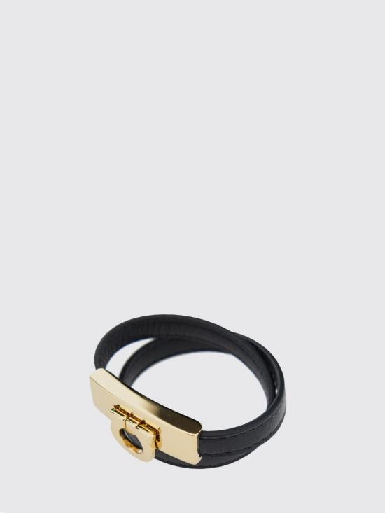 26FW 살바토레 페라가모 팔찌 760768 776167 Black - SALVATORE FERRAGAMO