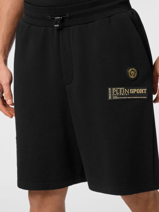 26SS 플레인스포츠 숏팬츠 PAECMJT2601STE003N 0294 Black - PLEIN SPORT