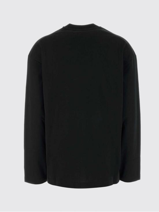 26FW 질샌더 반팔 티셔츠 J02GC0174J20348 001 Black - JIL SANDER
