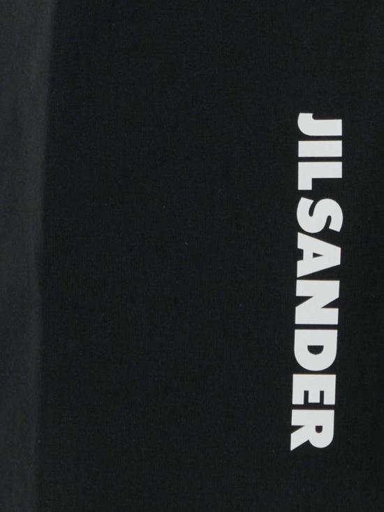 26FW 질샌더 반팔 티셔츠 J02GC0174J20348 001 Black - JIL SANDER
