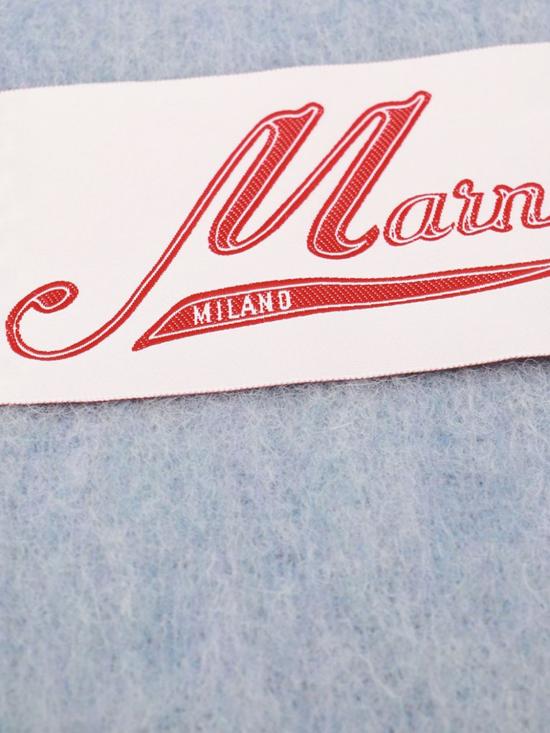 26FW 마르니 터콰이즈 알파카 스카프 SCMC0059Y0UTW918 00B50 Blue - MARNI