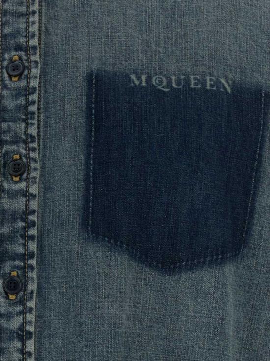 26FW 알렉산더 맥퀸 셔츠 871832QMAD8 4403 Blue - ALEXANDER MCQUEEN