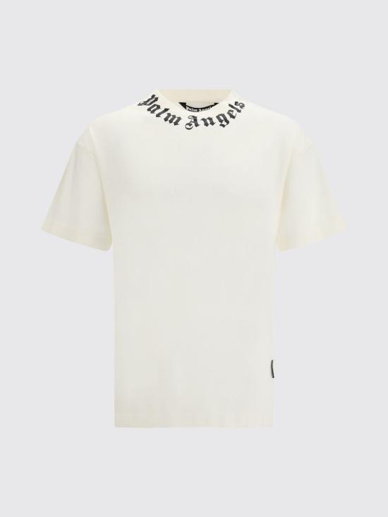 26FW 팜앤젤스 반팔 티셔츠 PAMAA001JR001 0310 White - PALM ANGELS