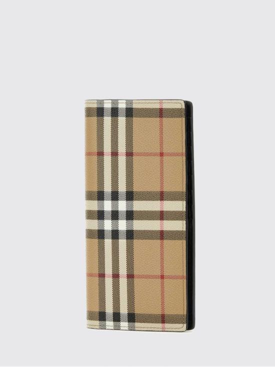 26FW 버버리 체크 장지갑 8069819 Beige - BURBERRY