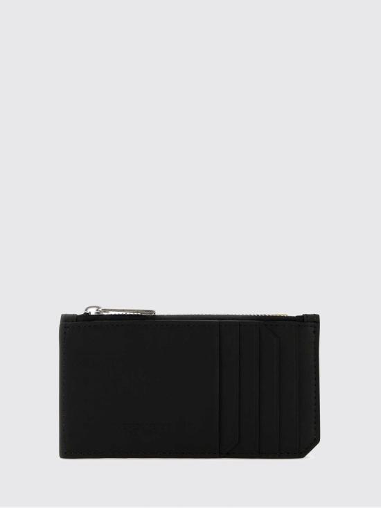 26FW 보테가베네타 피콜로 지퍼 카드 케이스 805827V4LQ1 8803 Black - BOTTEGA VENETA