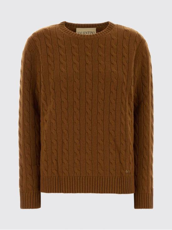 26FW 발렌티노 가라바니 스웨터 KC75HAF1 10R Brown - VALENTINO GARAVANI