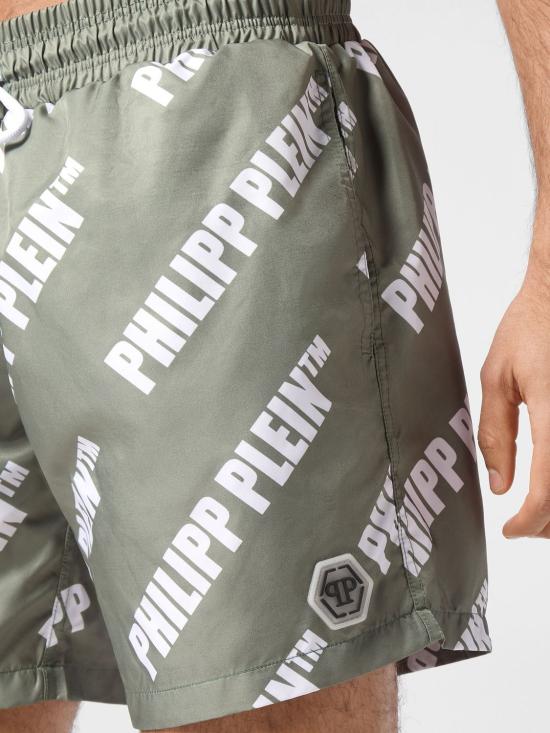 26SS 필립 플레인 스윔팬츠 UADCMMX0192PNY002N 65 Green - PHILIPP PLEIN