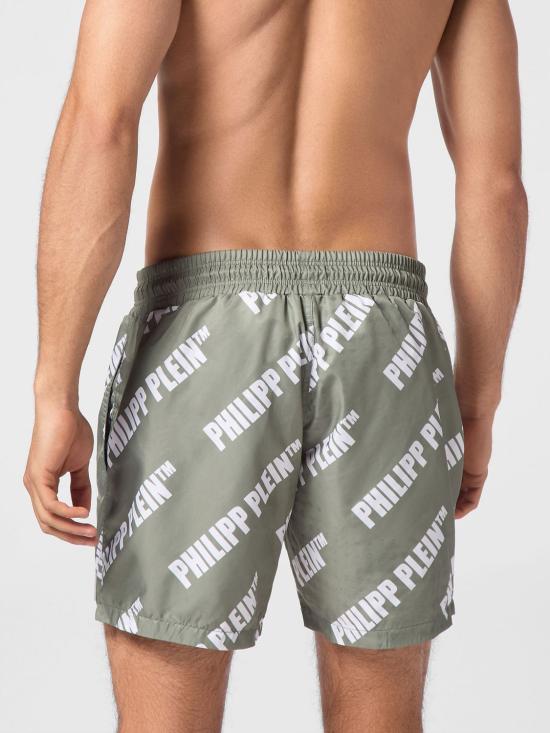 26SS 필립 플레인 스윔팬츠 UADCMMX0192PNY002N 65 Green - PHILIPP PLEIN