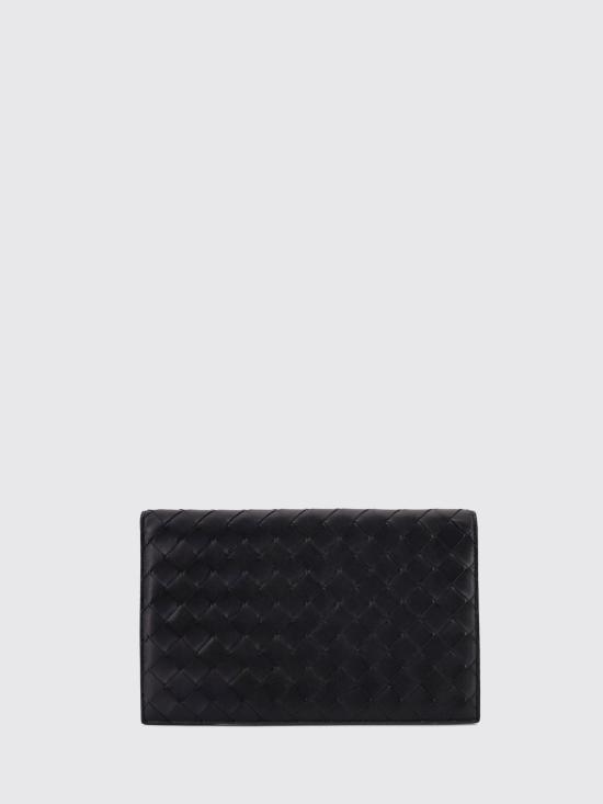 26FW 보테가베네타 인트레치아토 체크인 오거나이저 855189V2HL3 8803 Black - BOTTEGA VENETA