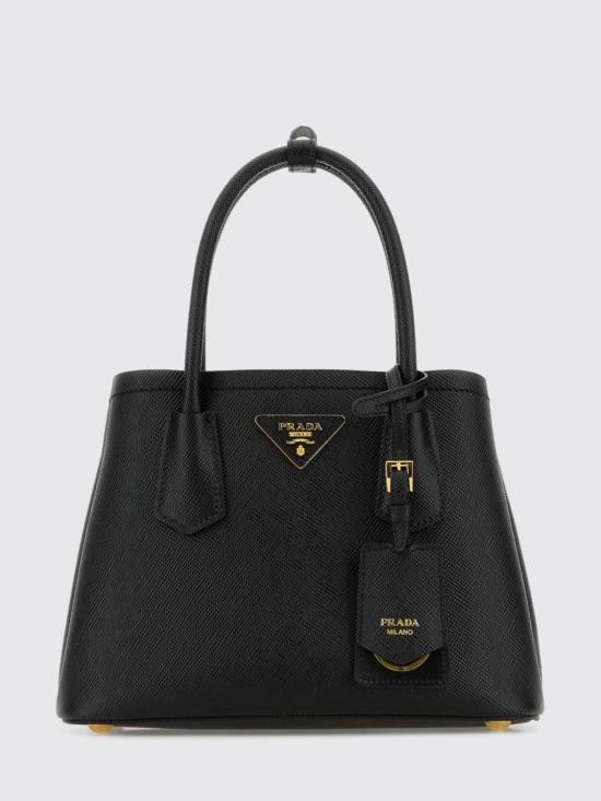 26FW 프라다 두블레 사피아노 가죽 백 1BG443VXOG2A4A F0002 Black
