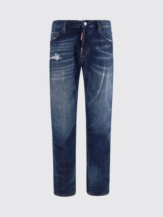 26FW 디스퀘어드2 데님 팬츠 S74LB1896S30664 470 Navy - DSQUARED2