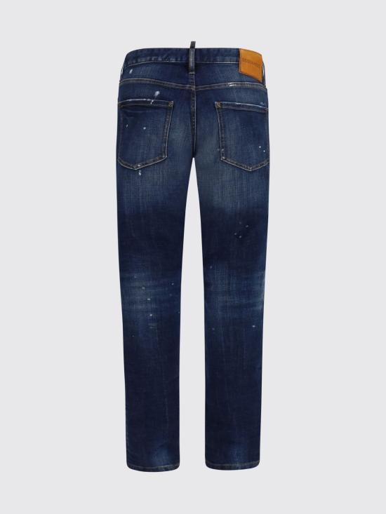 26FW 디스퀘어드2 데님 팬츠 S74LB1896S30664 470 Navy - DSQUARED2
