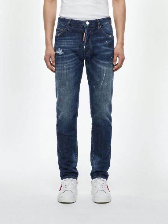 26FW 디스퀘어드2 데님 팬츠 S74LB1896S30664 470 Navy