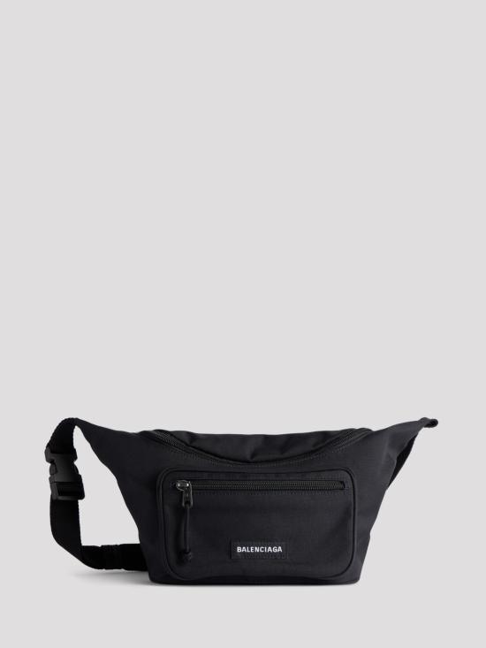26FW 발렌시아가 익스플로러 벨트백 4823892JMF7 1000 Black
