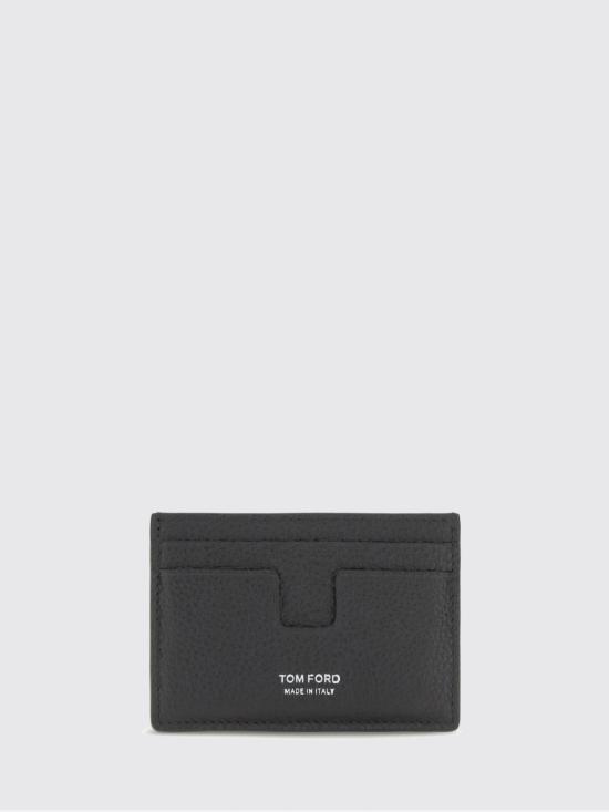 26FW 톰포드 그레인 레더 카드 홀더 Y0232LCL158S NAA Black