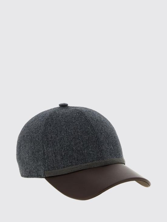 26FW 브루넬로 쿠치넬리 볼캡 MCAP90223P C004 Grey