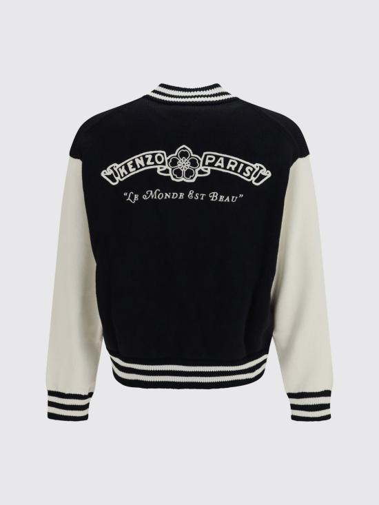 26FW 겐조 봄버 자켓 FG65CA8053EC 99J Black - KENZO