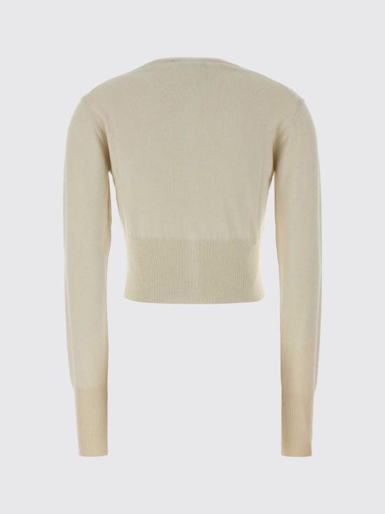 26FW 비비안웨스트우드 베아 크롭드 가디건 1803002UY001V A405 White - VIVIENNE WESTWOOD