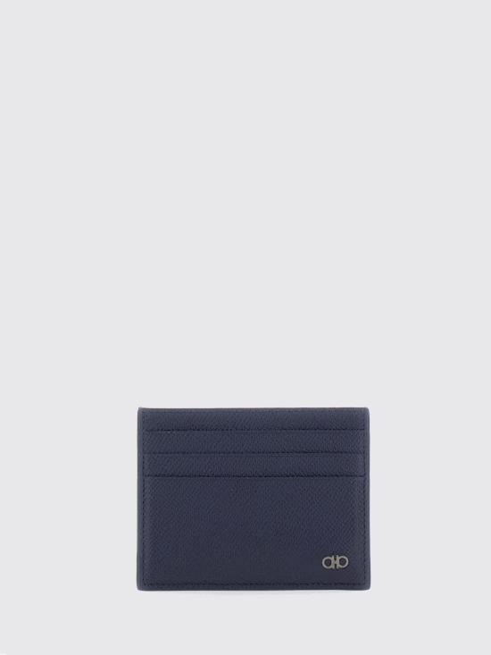 26FW 살바토레 페라가모 간치니 카드지갑 661478 791945 Blue