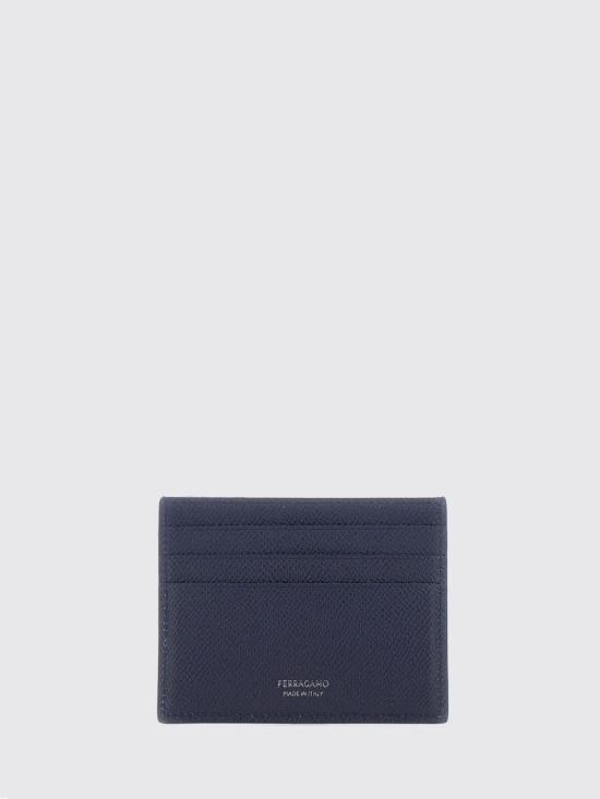 26FW 살바토레 페라가모 간치니 카드지갑 661478 791945 Blue - SALVATORE FERRAGAMO