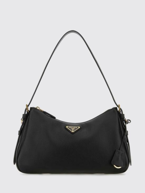 26FW 프라다 에이미 미디움 숄더백 1BC229VLVM2CYS F0002 Black