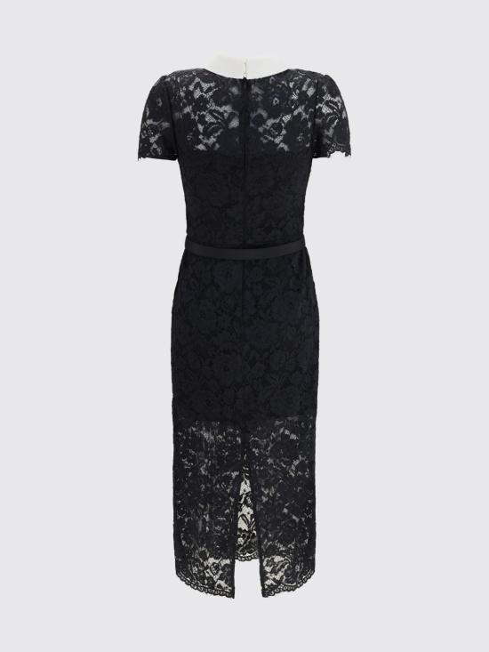 26FW 셀프 포트레이트 롱 원피스 AW26019MAB Black - SELF PORTRAIT