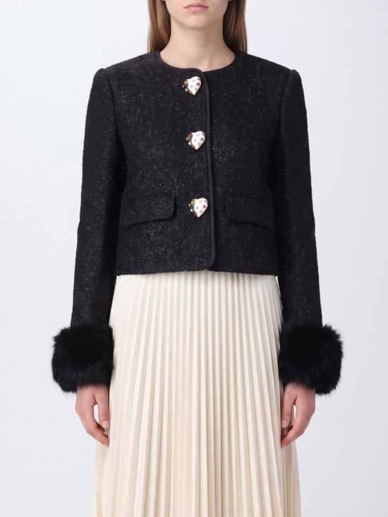 26FW 셀프 포트레이트 자켓 AW26131JB Black