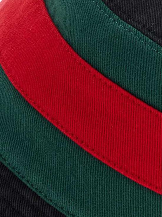 26FW 구찌 워시드 코튼 버킷 햇 워시드 코튼 버킷 햇 8757424HBKI 1066 Black - GUCCI