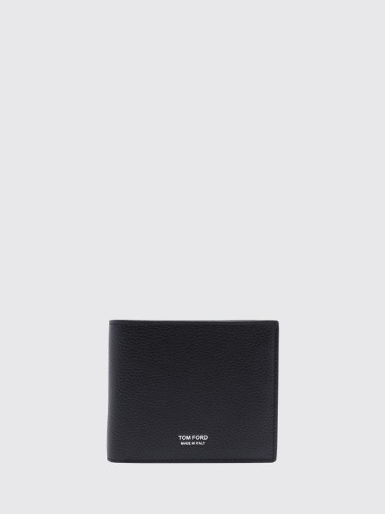 26FW 톰포드 그레인 가죽 클래식 바이폴드 지갑 Y0228LCL158S NAA Black